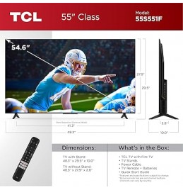 TCL 55-Inch Class S5 UHD 4K LED Smart TV